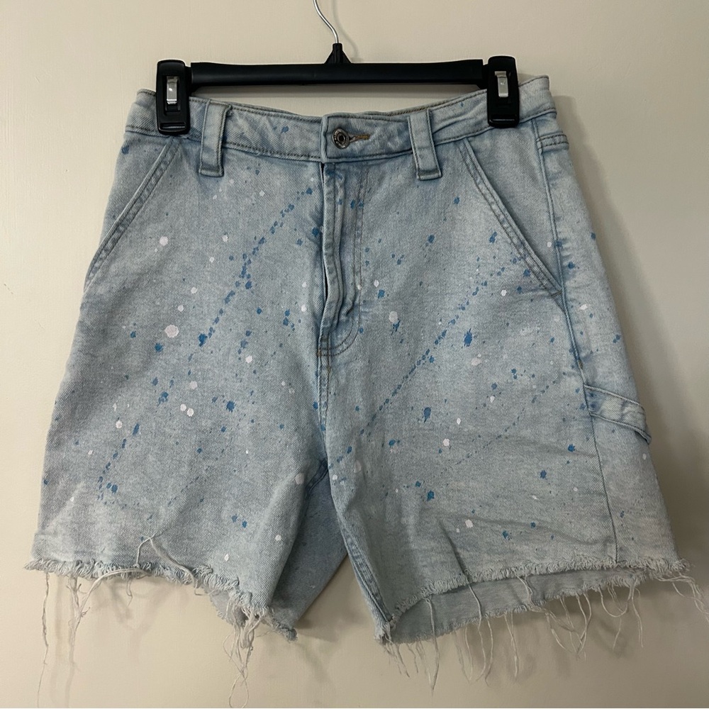 Wild Fable Blue Distressed Jean Shorts